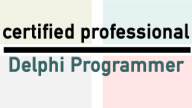 Certified Delphi Programmer