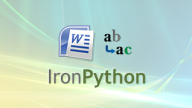 Replace Text within a Word document using IronPython