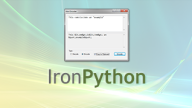 IronPython WinForms Example: HTML Encoder