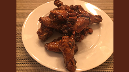 🇰🇷 Korean Spicey Chicken Wings!