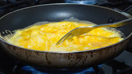My new favorite way of making scrambled eggs