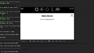 Hello World from GM's Dashboard SDK