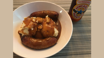 🇬🇧 Bangers & Mash & Newcastle!