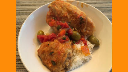 Chicken Cacciatore for dinner!