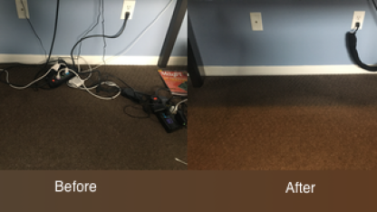 Wrangling my computer power cables